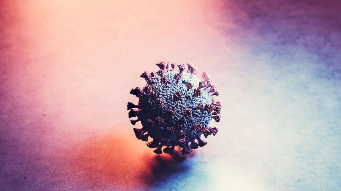 Coronavirus Covid-19 cell. Covid, covid19 pandemic.