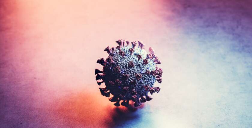 Coronavirus Covid-19 cell. Covid, covid19 pandemic.